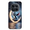 Handyhülle - MANIACASE - Xiaomi Redmi Note 15 Pro 5g - Silikon TPU - Stitch-Motiv - Sternenklare Nachtmond