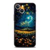 Van Gogh Starry Night Style World Landmark Illustration Phone Case for iPhone 17 16 15 14 13 12 11 Series Pro Max Plus
