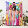Boy And Girl Hunters Printed Blankets, Flannel Blankets