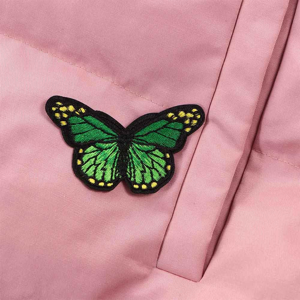 Druck Schmetterling Bekleidung Nähen Kleidung Aufnäher Bügelbild Aufkleber Aufbügler Applikation
