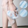 Nylon Exfoliating Bath Brush - Shower Scrubber for Back and Body, Soft Shower Sponge Bathroom Accessory