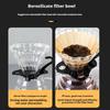 5/7 PCS Sharing Pot Bean Grinder Household Hand Cranked Coffee Utensils Set Hand Brewed Coffee Set Electronic Scale Filter Cup