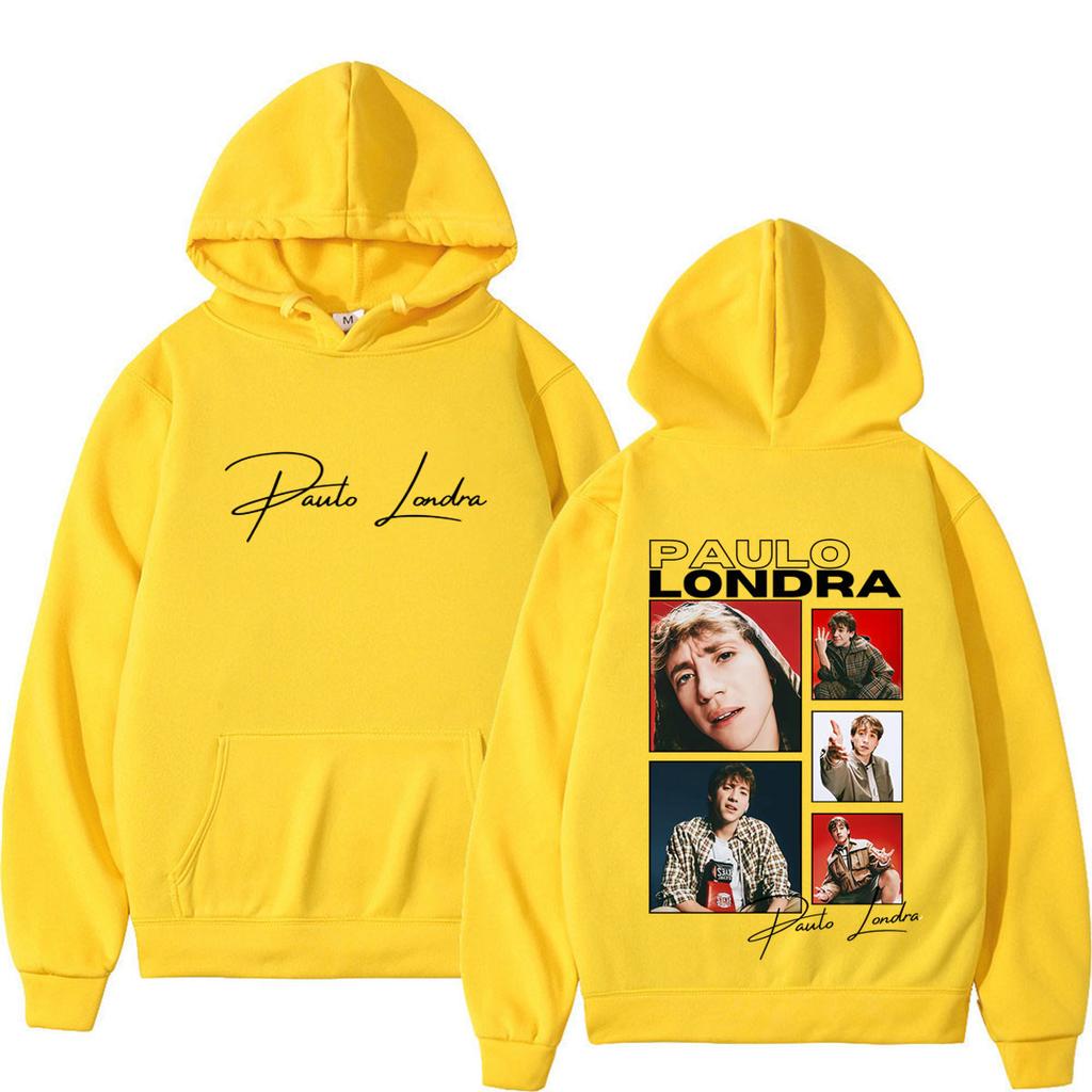 Singer Paulo Londra Album Tour Hoodie Men Women Fashion Sweatshirts Autumn Winter Oversized Casual Loose Pullover