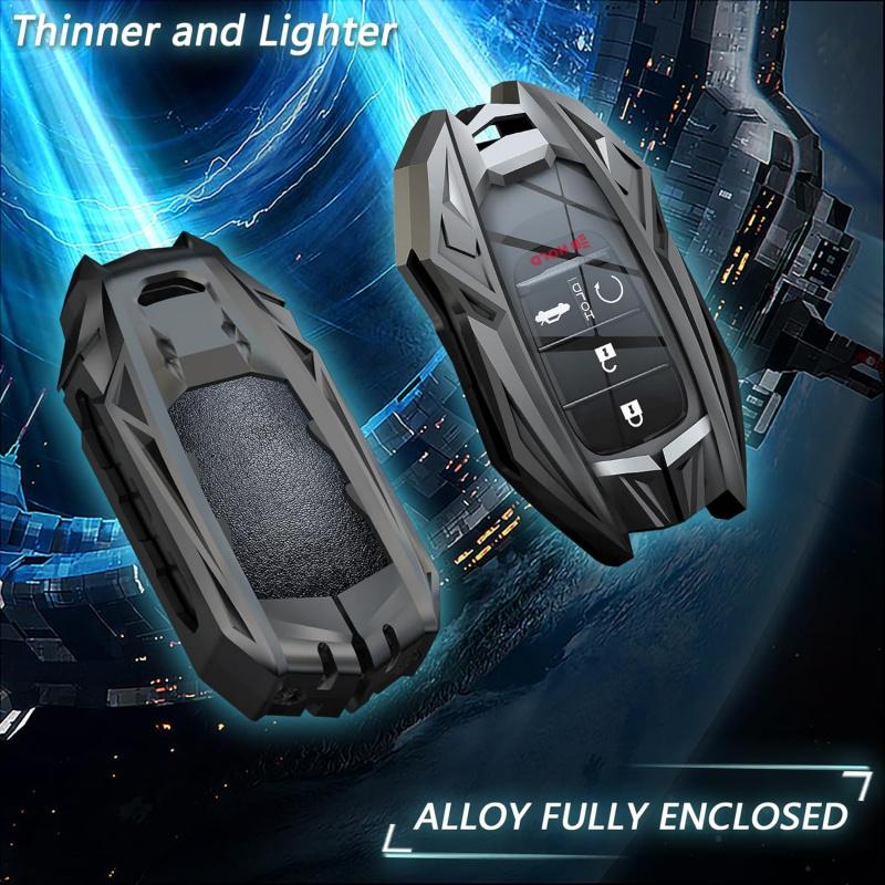 Zinc Alloy Protection Car Key Case For Honda Key Fob Coverfor Accord Hr-V Cr-V Civic Pilot Sport Touring Si Ex Ex-L