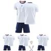 Multicoloured England Home T-shirt And Pants Set For Boys And Girls