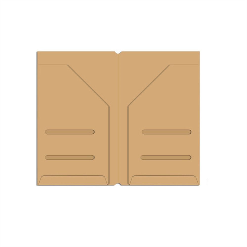 Kraft Paper Stationery Tickets Cards Holder Cards Storage Bag Card Holder Pocket File Holder