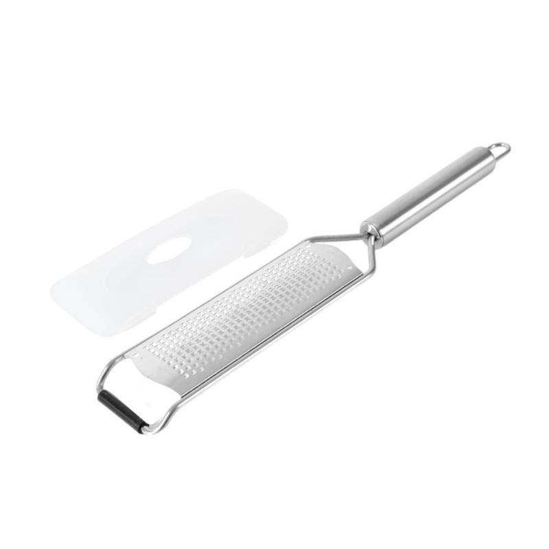 

Ergonomic Cheese Grater for Food Preparation Stainless Steel Tube Handle Slicer Chocolate Shredders Kitchen Accessories 1