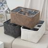 Large Capacity Compartment Storage Baskethousehold Miscellaneous Sorting Basketdesktop Cosmetics Snack Storage Box