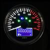 Universal 12V Motorcycle Speedometer LED Digital Tachometer Liquaid Crystal Instrument  Gauge