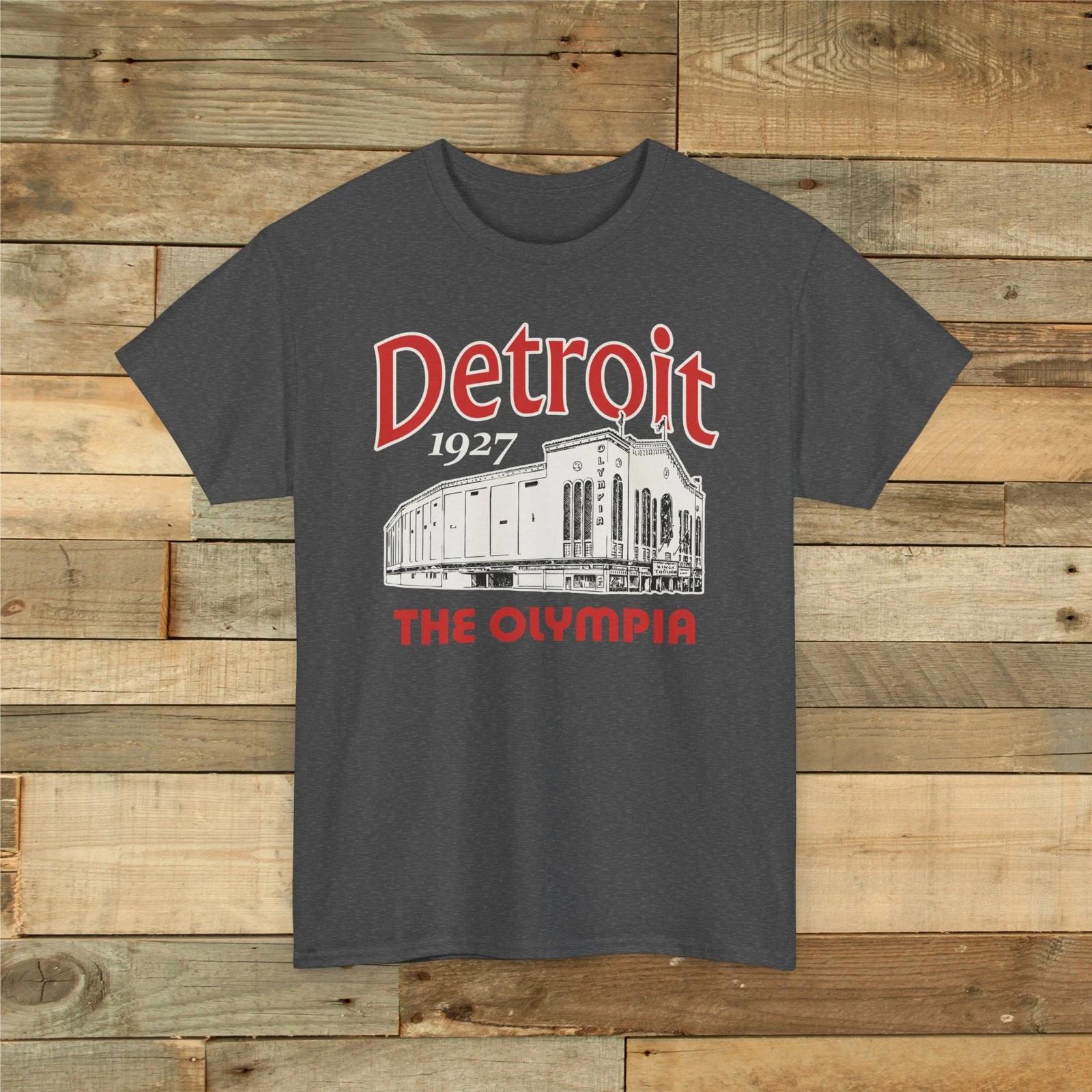 The Olympia 1927 Vintage Hockey Arena T shirt - Detroit Red Wings XL