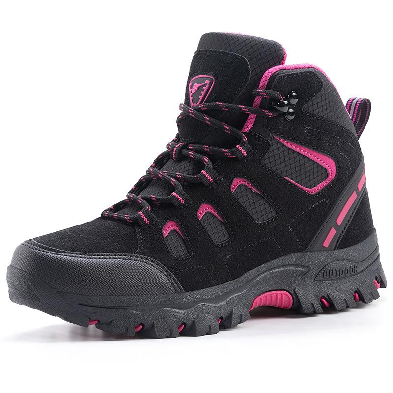 New hiking shoes four seasons hiking boots medium and high top outdoor shoes for