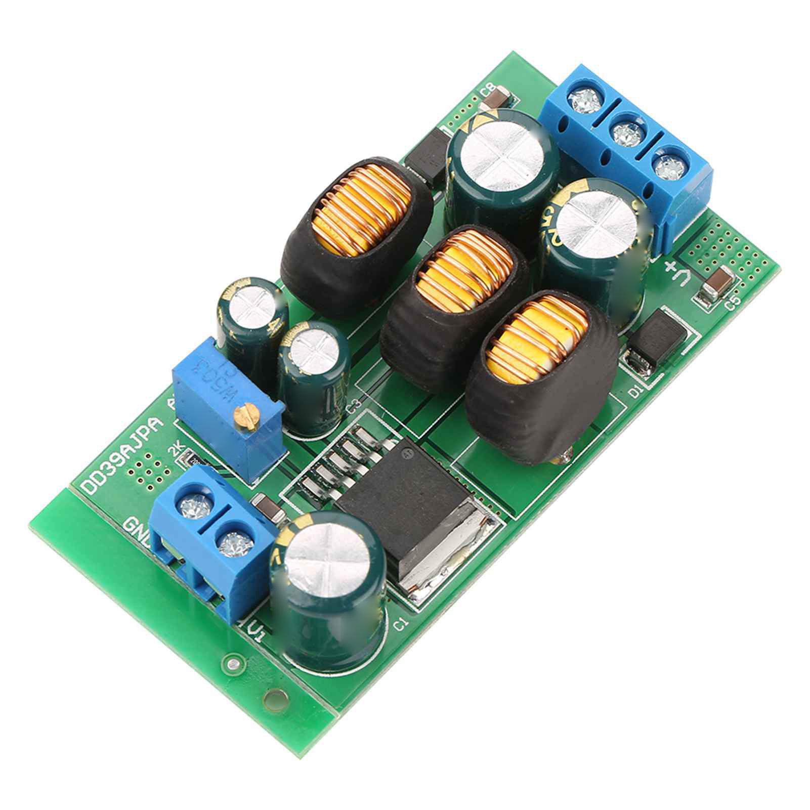 

2 Pcs Step Up Down Module 20W DC to DC 3.6 30V to 3 30V Adjustable Step Up Down Converter Board with Terminal