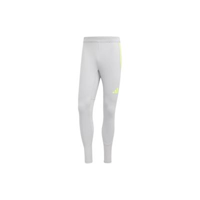 Tiro 24 Pro Training Leggings Color Block Logo Slim Fit Soccer Pants Men Bottoms Light-Gray IS1634