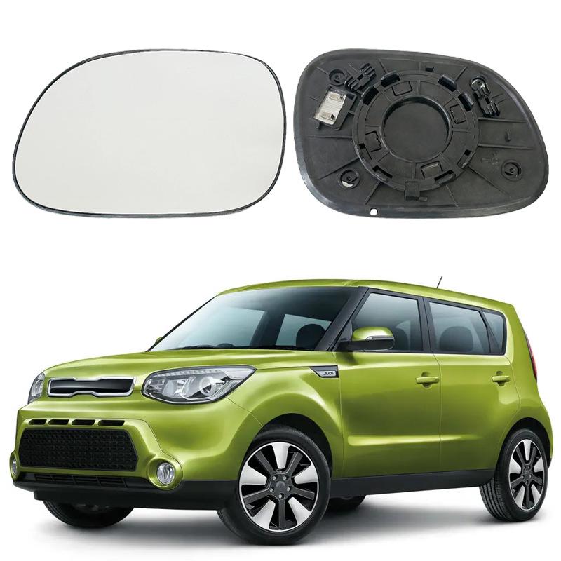 

Heated Rearview Mirror Glass Replacement for 14-19 Kia Soul Exterior Trim Heated - Right Side