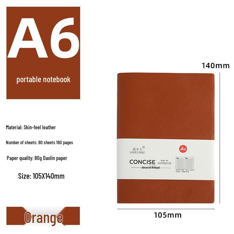 Prémiový zápisník A5 s vlastním logem - Jednoduchý, stylový, kreativní kancelářský a studentský diář