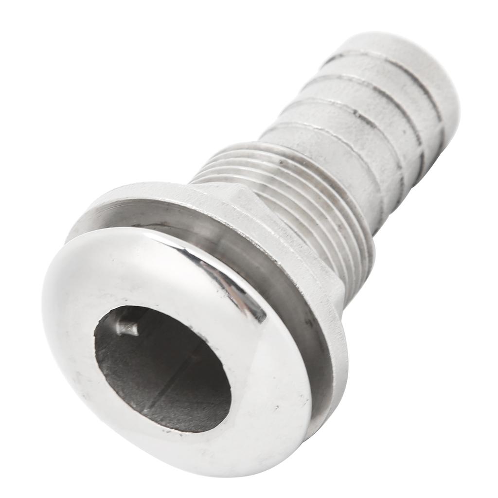 Marine Boat Thru Hull Fitting Connector Stainless Steel Hose Tail Barb Marine Hardware