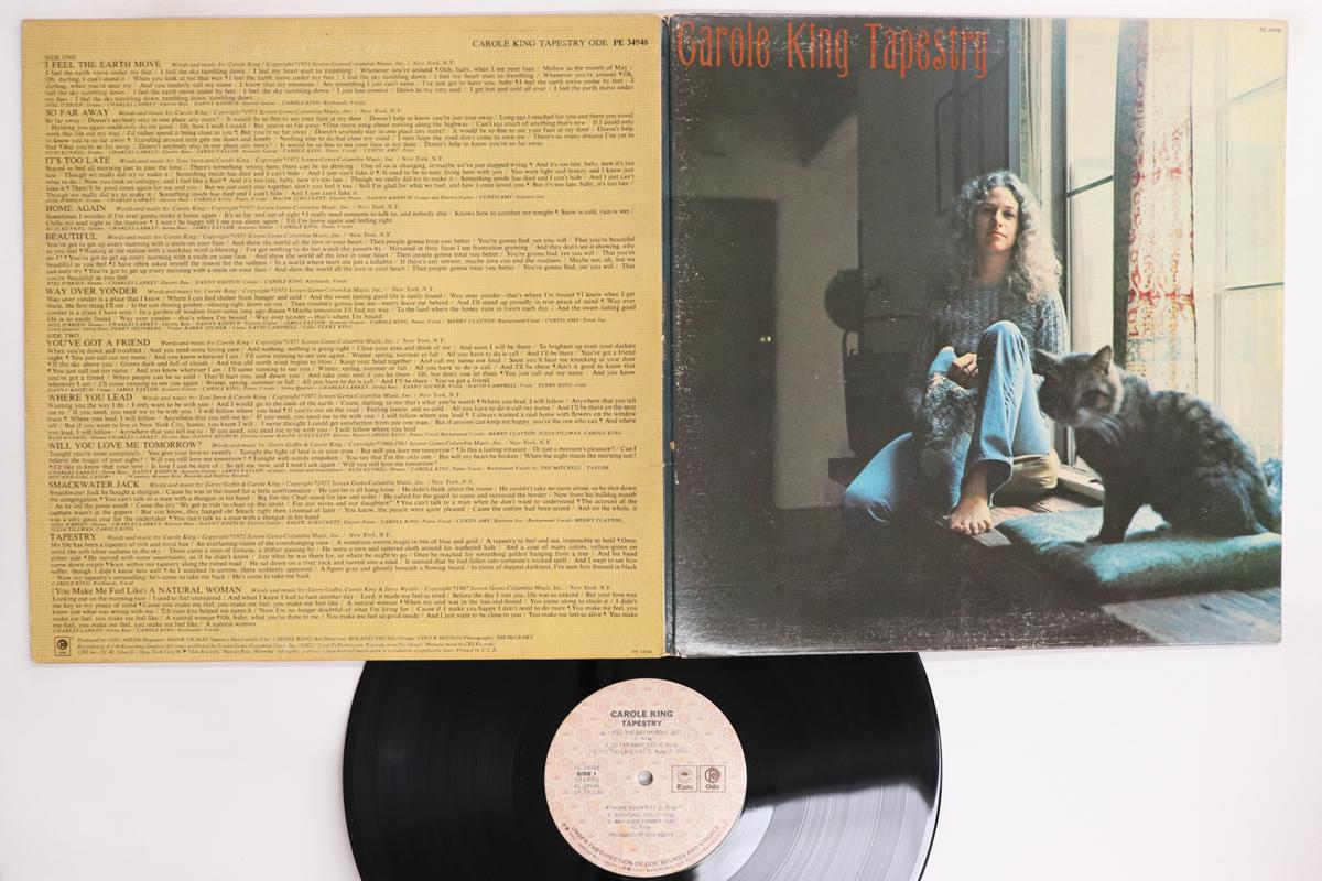 

LP Record CAROL KING Tapestry PE34946 ODE 1977 US Rock Used