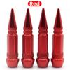 4pcs 60mm Pointed Valve Tips Universal Auto Parts Car Tires Valve Caps  Bicycle and Motorcycle