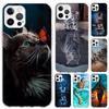 Cool Animal Big Cat Tiger Phone Case for Iphone 17 Air 16 15 Plus 14 13 Mini 12 11 Pro Max 16E 7 8 SE 2020 Soft Funda Print Shel