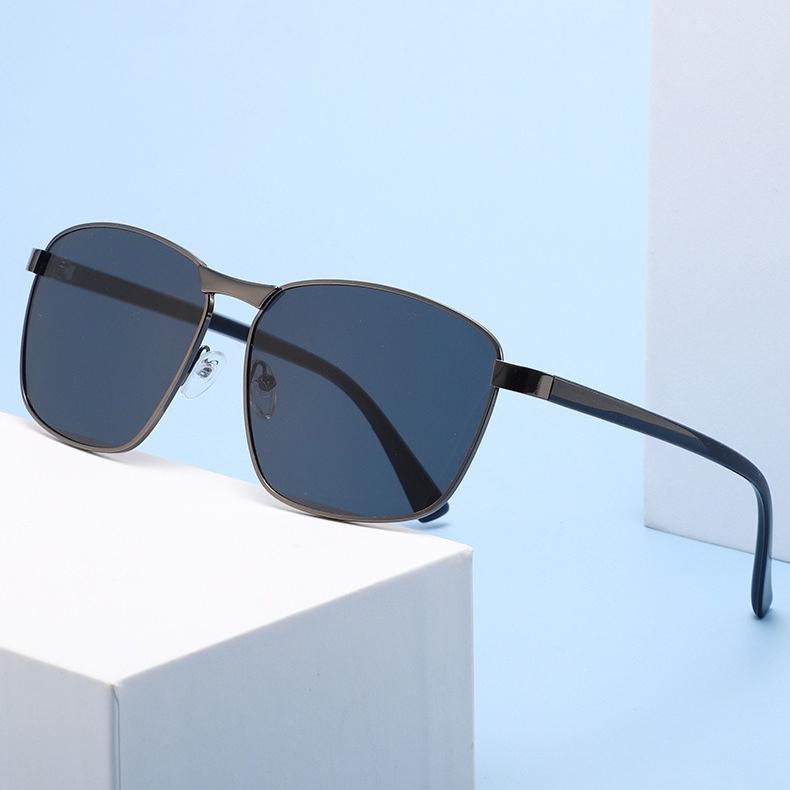 Men's Sunglasses, New Metal Sunglasses, UV-protected Sunglasses for Driving