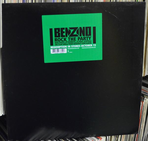 

12inch Record BENZINO - Rock The Party 673300 Elektra 2002 US Rap & Hip-Hop/R&B Used