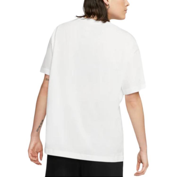 Nike Drop Shoulder Sleeve T Shirt Women's White CK4381-100