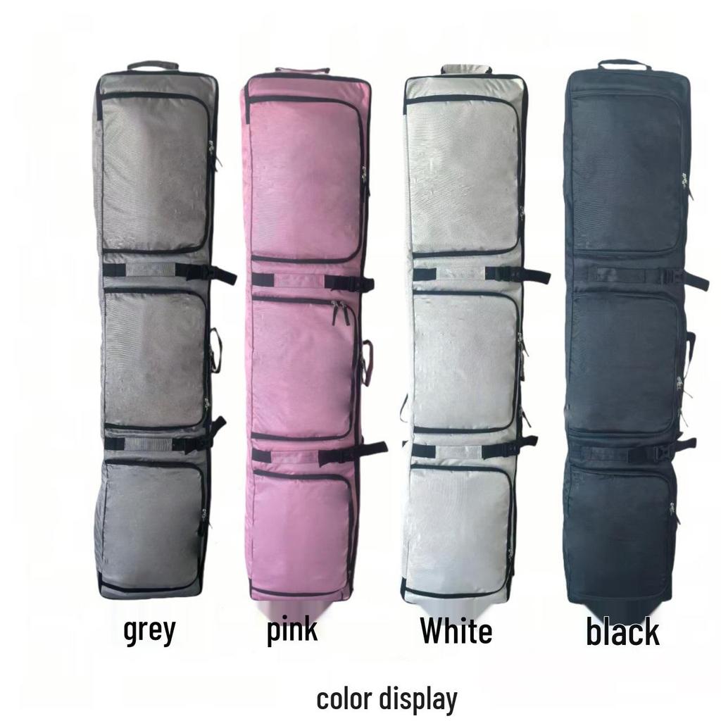 Skidväska med hjul och ryggsäcksremmar: Våt/Torr Separering, Enkel/Dubbel Skiva, Logotyp Valfri, Redo för Incheckning