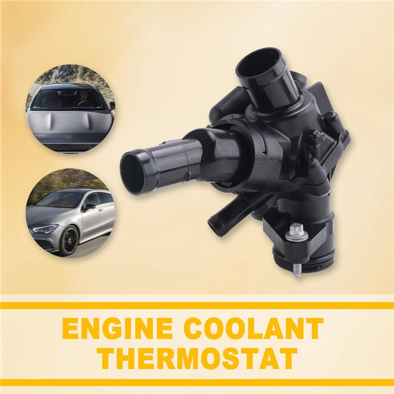 

A03Z-A2602002900 Engine Coolant Thermostat For Mercedes Benz CLA A CLASS W177 V177 W247 C118 X118 X247 чорний