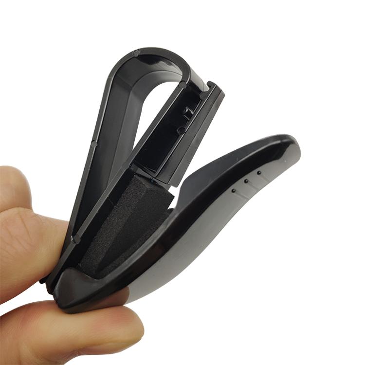 Multifunctional Abs Plastic Auto Car Sun Visor Sunglasses Glasses Clip Holder синий