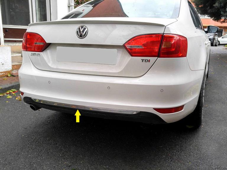 Bumper Edge 2011-2013 (stainless Steel) for Volkswagen Jetta