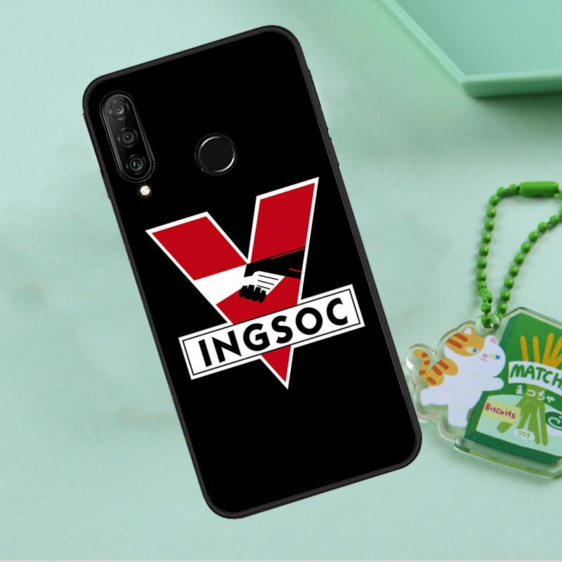 1984 George Orwell For Huawei Nova Y90 Y70 Y60 Y61 Y91 Y72 9 10 SE 12i 12s 11i 5T P60 Pro P20 P30 P40 Lite Case