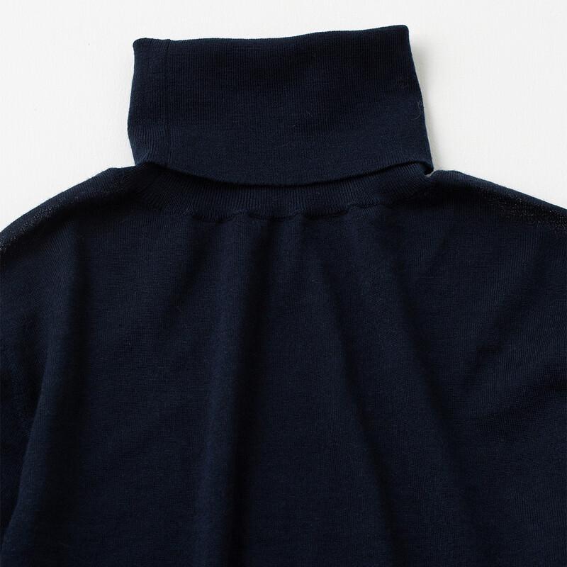 Men's SNOOFODE 100% Merino Wool Turtleneck Sweater