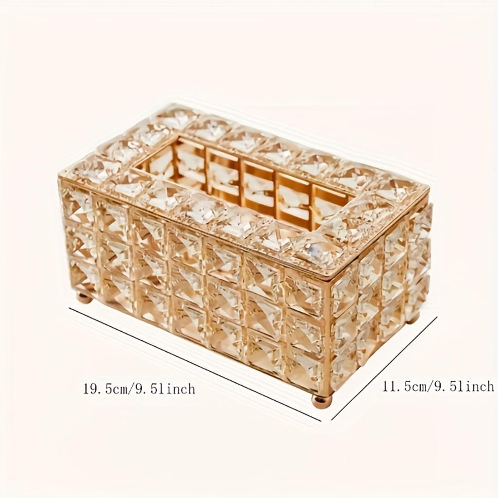 Desktop Tissue Box Cover Dispenser - Creative Holder for Bathroom Living Room Bedroom Decor - Elegant Bathroom Accessories Moai