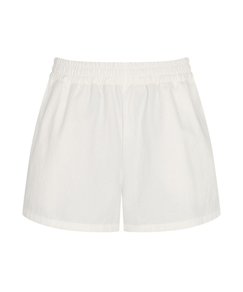 MONDAYFLOW Striped Shorts_Off-White