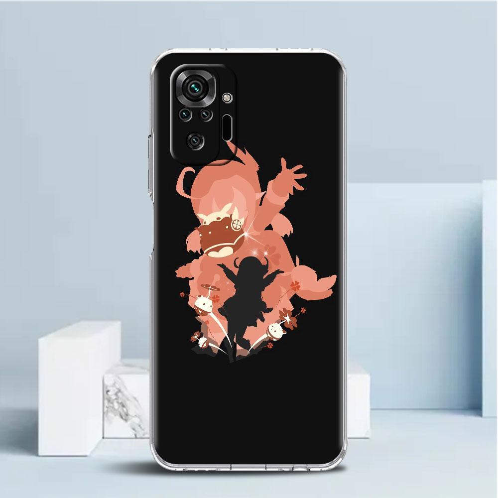 

Противоударный чехол для телефона Redmi Note 11 11E 10 9 8 Pro 11S 9S 10S K40 9A 9C 8T 7 10C 9t 9s мягкий чехол Genshin Impact Xiao Mona Redmi K40