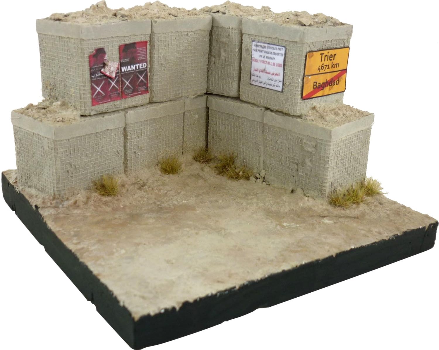 

RT Diorama Diorama Base Hesco Barrier Diorama Base RTD35260 1/35