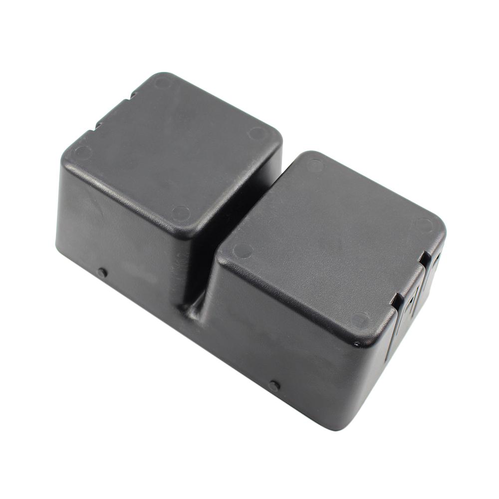 Car Central Control Cup Holder Insert Drink Cupholder Interior Drinking Cup Bracket Black Replacement for GMC with 2pcs Cap