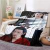 The Untamed ChenQingLing Throw Blanket Print Warm Flannel XiaoZhan WangYibo Mo Dao Zu Shi Blankets for Fans Sofa Bed blankets
