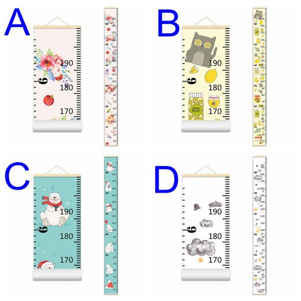 Tkaninowa Miarka Wzrostu Dziecka Kreskówka Wisząca Na Ścianie Miarka Pomiarowa Dekoracja Domu