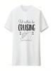 Unisexs Cruise Ship GifT T Shirt I D Rather Be Cruising White 3XL Vintage Washed Unisex Breathable Stretched Homme Casual