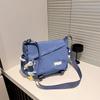 2025 Trendy Unisex Workwear Shoulder & Crossbody Bag - Fashionable Messenger Style for Campus & Going Out