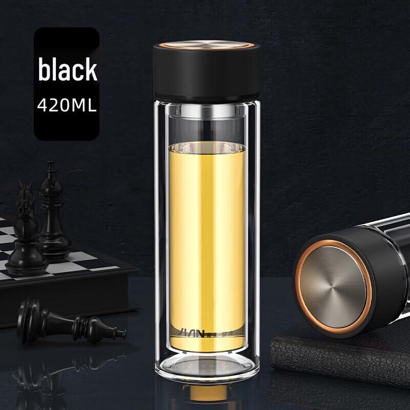 FUGUANG SiMing Double-Layer Insulated Glass Cup
