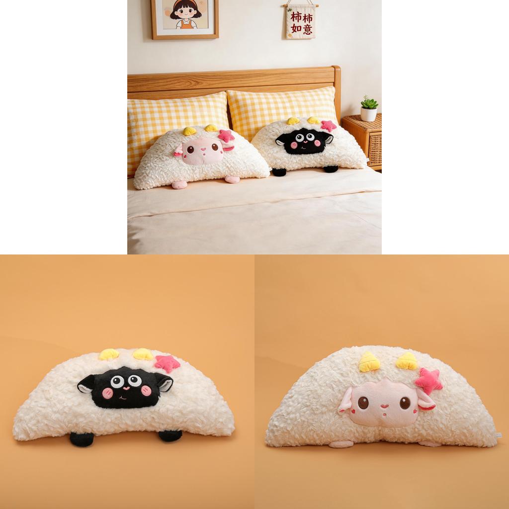 Sheep Plush For Girls Sleep Comfort For Lounge Couch Bed Support