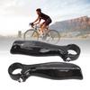 1 Pair Carbon Fiber Bicycle Handlebar Grip Bike Bar End Handlebar Ends for Road Mountain BikesBright