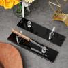 Knives Display Holder Clear Acrylic Knives Display Stand For Storage Nives Display Stand Rack Acrylic Knives Desk Display Stand