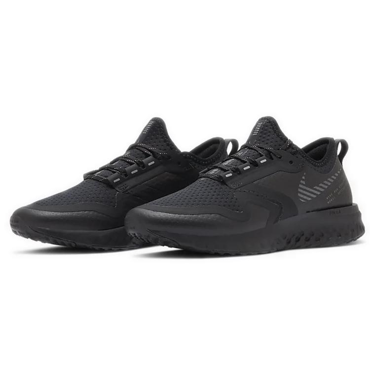 Nike Odyssey React 2 Shield 'Black Metallic Silver' Women's BQ1672-001