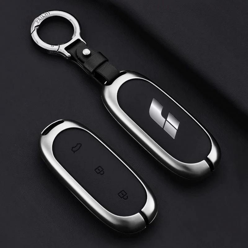 Ideal L6 to L9 Car Key Case: Premium Metal Protective Shell for Men and Women