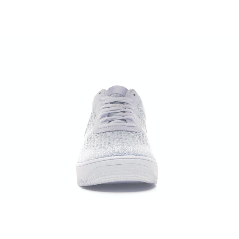 Nike Air Force 1 Flyknit Low 2.0 Pure Platinum Unisex Sneakers White AV3042-100