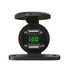 Motorcycle Usb Charger 3.1a Quick Charge Dual Port Mobile Phone Fast Power Adapter Socket With Voltage Meter