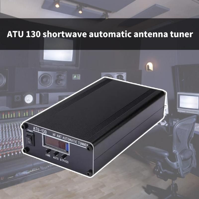 ATU 130 200W Auto Antennae Tuner 1.8-50MHz with Highly Display for Shortwave Radios Automatic Antennae Tuning Device